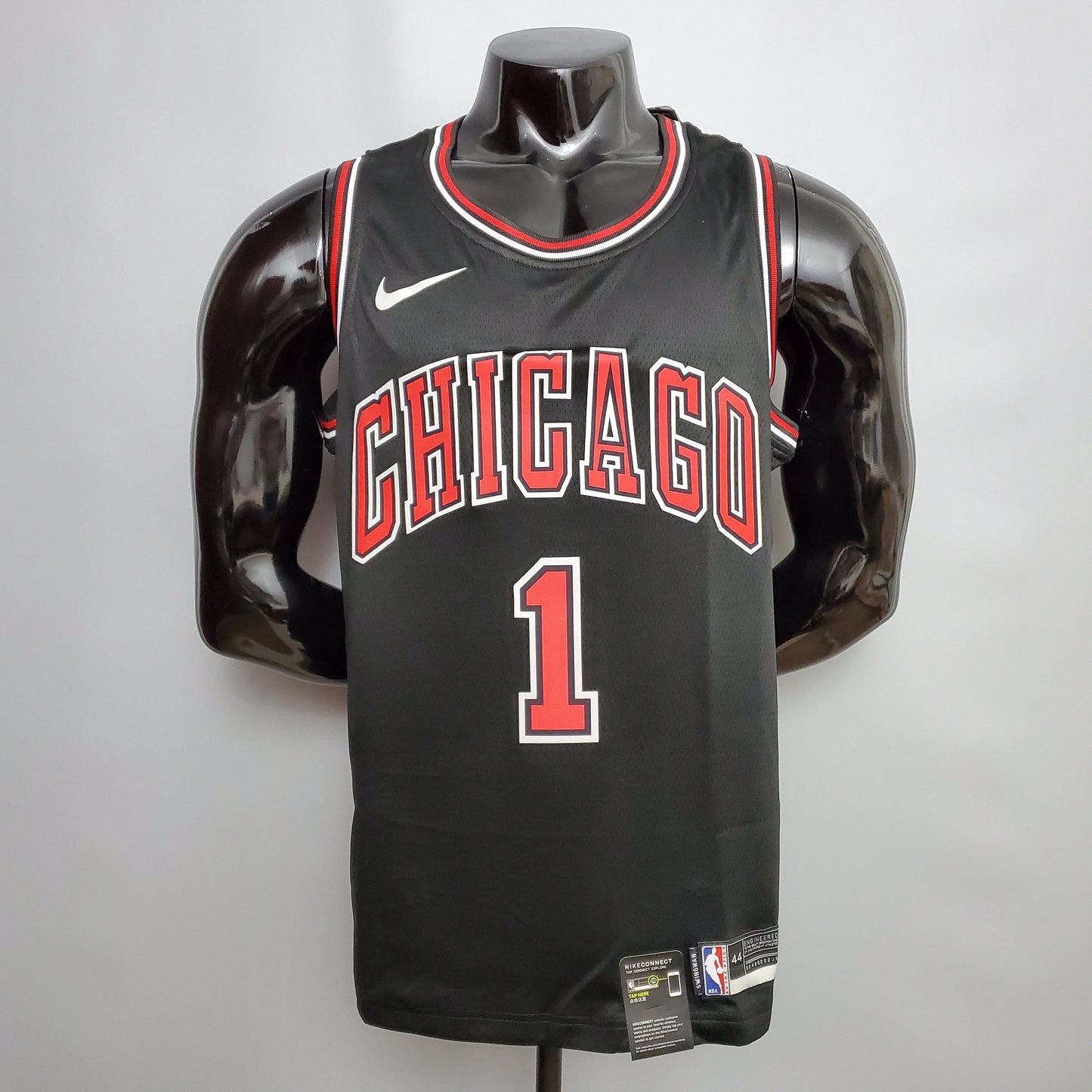 Chicago Bulls Nike Negro NBA 75 Aniversario