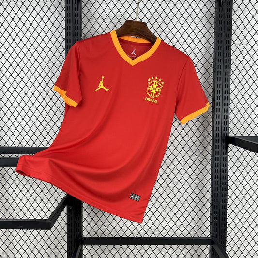 Brasil "Jordan Rojo" 2025/26 Versión Fan