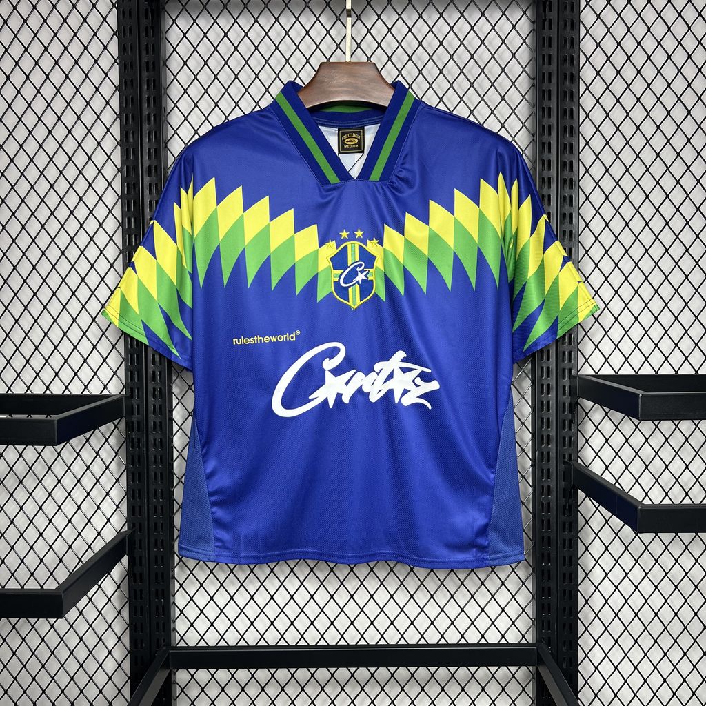 Brasil Visita Corteiz Logo Retro 1995 Versión Fan