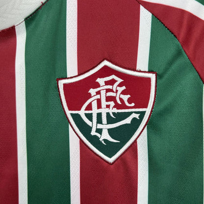 Fluminense Local Manga Larga 2025/26 Versión Fan