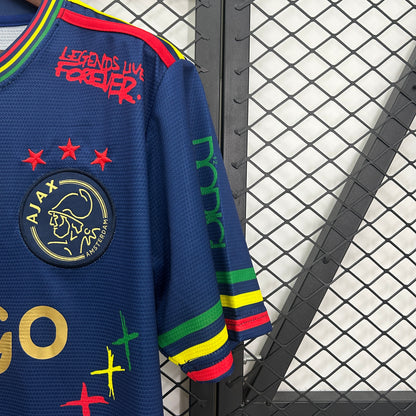 Ajax Edición Especial "Bob Marley Azul" 2025/26 Versión Fan