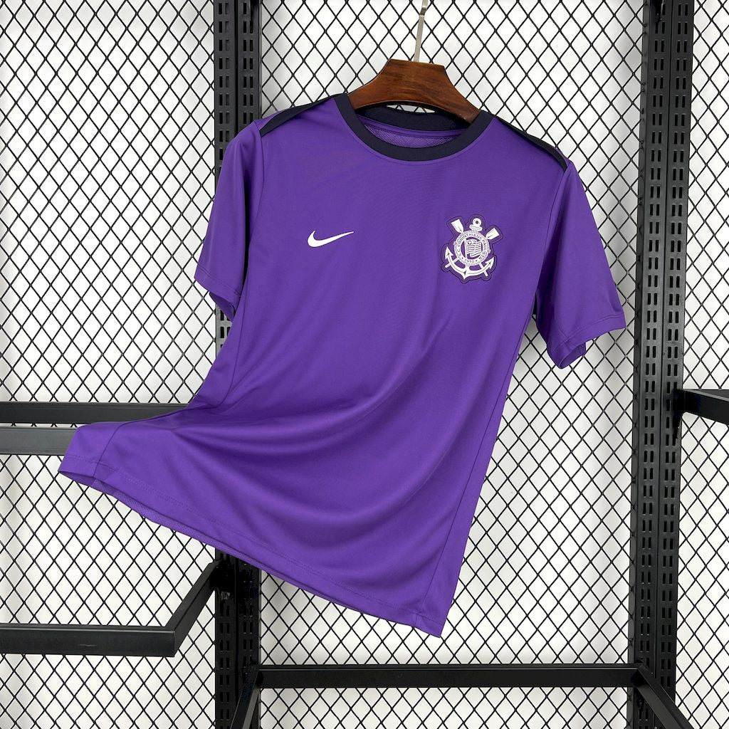Corinthians Pre-Partido Morado 2025/26 Versión Fan
