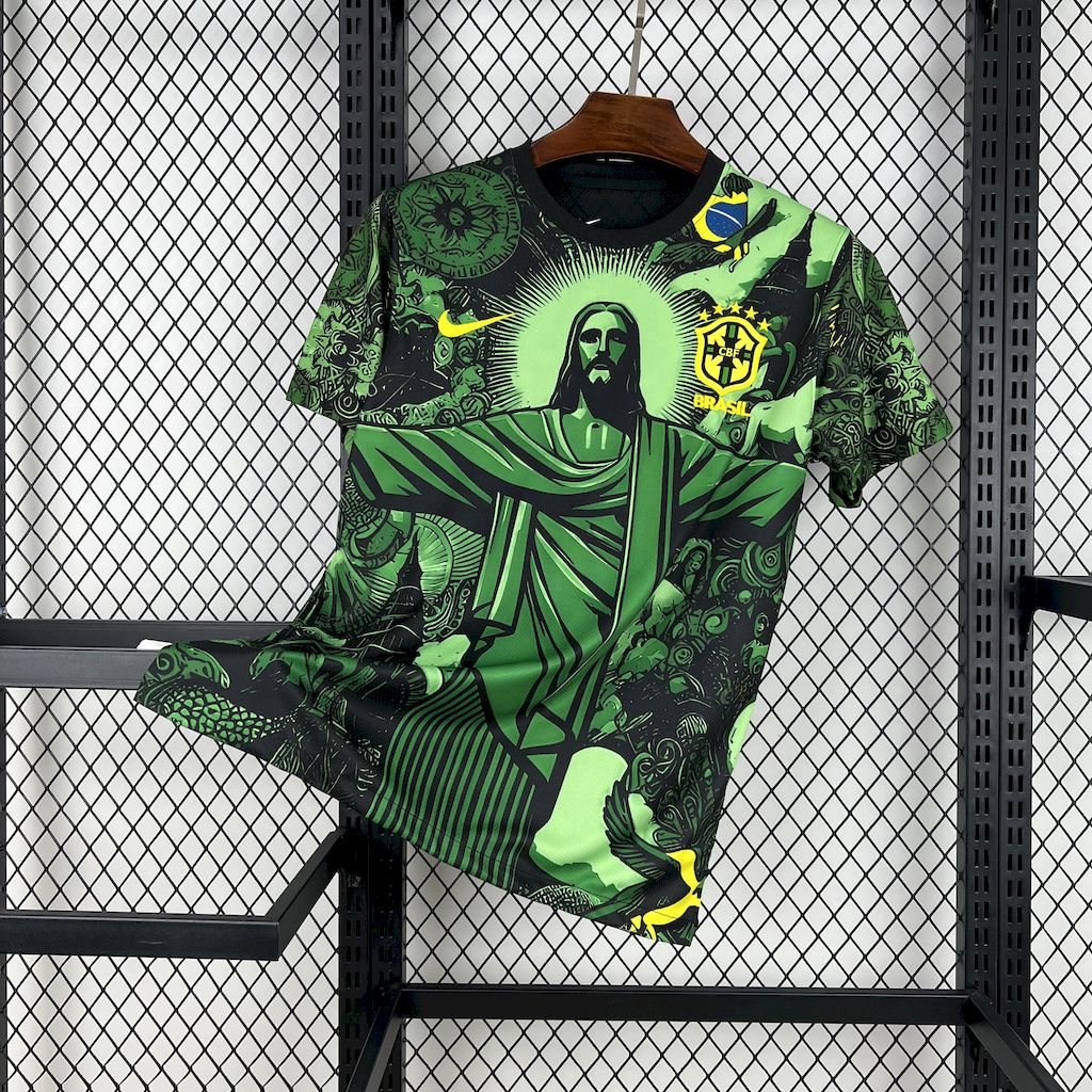 Brasil "Edición Cristo Redentor Verde" 2024 Versión Fan