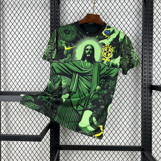 Brasil "Edición Cristo Redentor Verde" 2024 Versión Fan