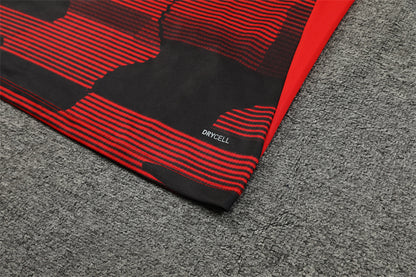Buzo Completo AC Milán Diseño Rojo