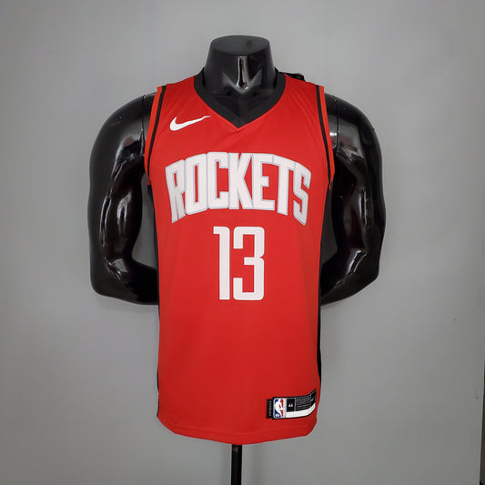 Talla 2XL - Houston Rockets Camiseta Clásica Roja