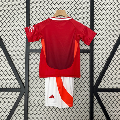 Manchester United Kit Niños Local 2024/25