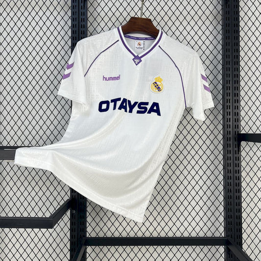Real Madrid Local Retro 1990/92 Versión Fan