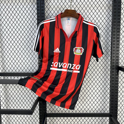 Bayer 04 Leverkusen Local Retro 2000/01 Versión Fan
