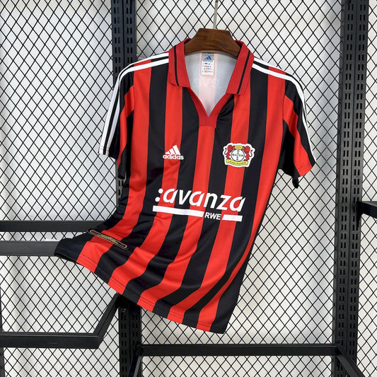 Bayer 04 Leverkusen Local Retro 2000/01 Versión Fan