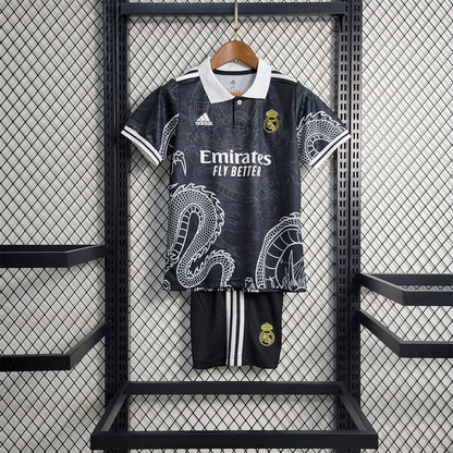 Real Madrid Kit Niños Edición Especial Negra 2023/24