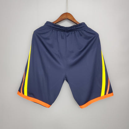 Golden State Warriors Shorts Azul y Amarillo