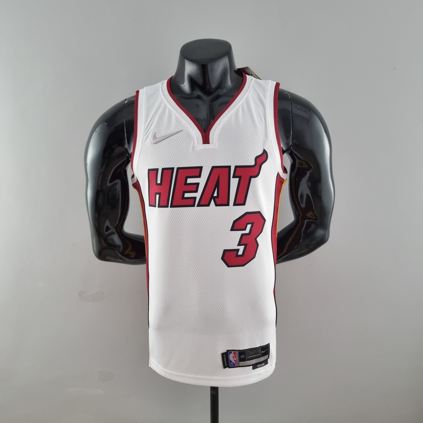 NBA 75 Aniversario Miami Heat Blanca