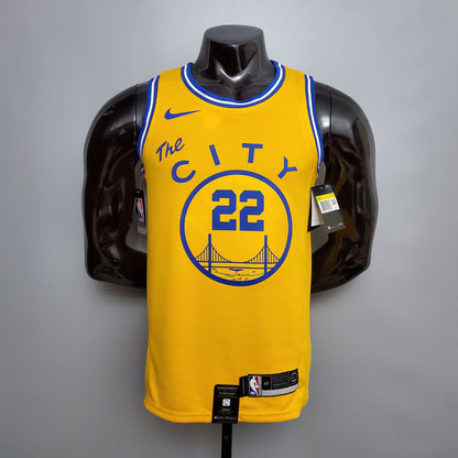 Golden State Warriors The City" Amarilla