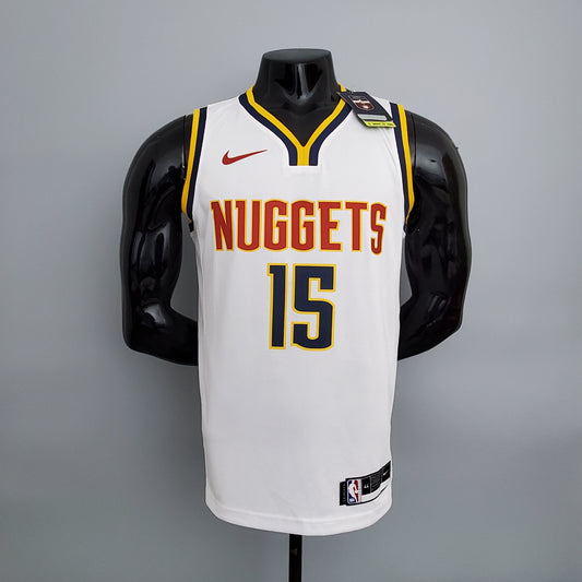 Denver Nuggets Camiseta Blanca NBA