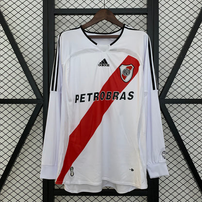 River Plate Local Retro Manga Larga 2006/07 Versión Fan