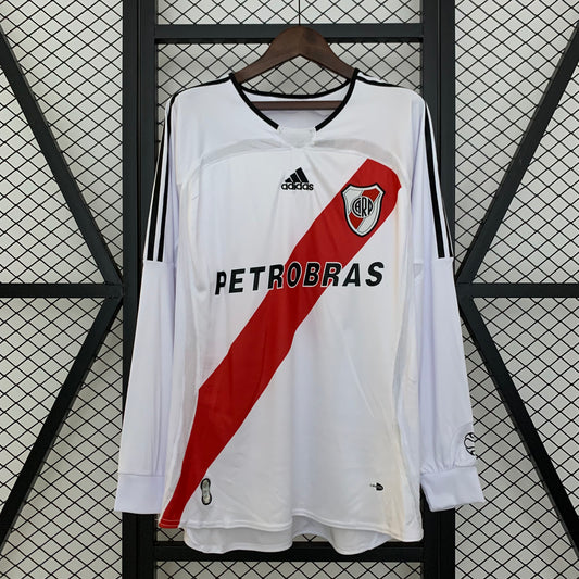 River Plate Local Retro Manga Larga 2006/07 Versión Fan