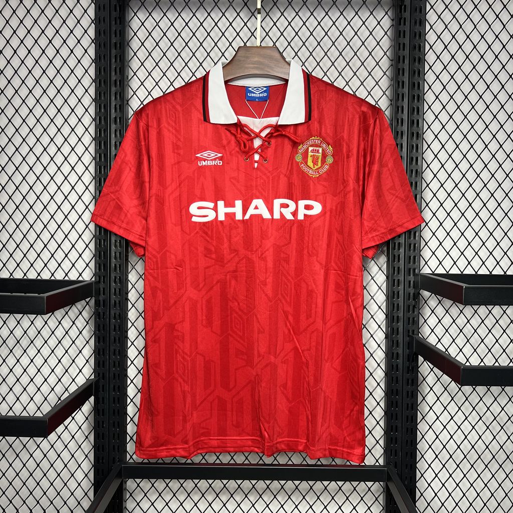 Manchester United Retro Local 1994 Versión Fan