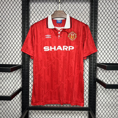 Manchester United Retro Local 1994 Versión Fan