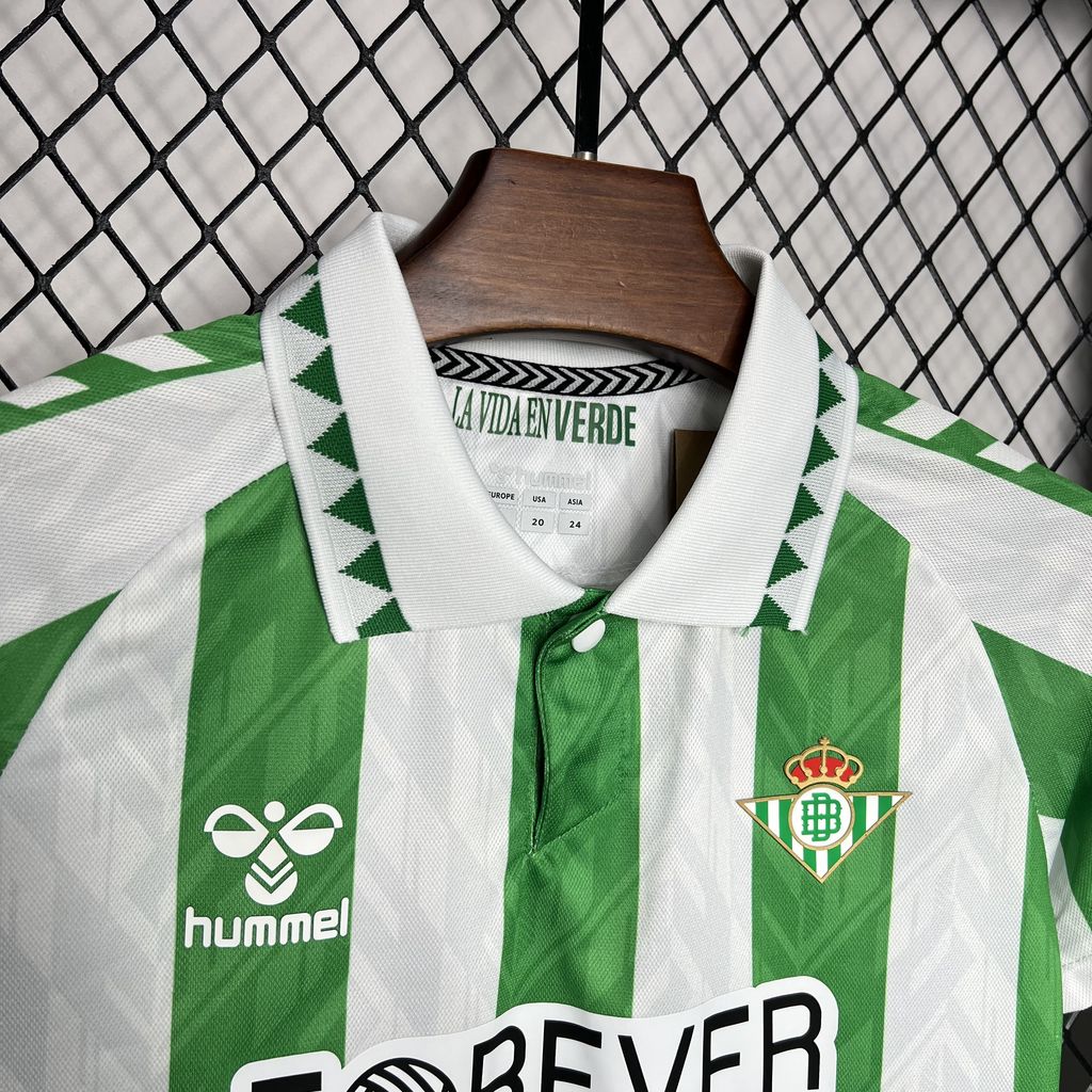 Real Betis Local 2024/25 Kit Niños