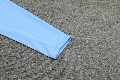 Buzo Completo Manchester City Azul Diseño Celeste