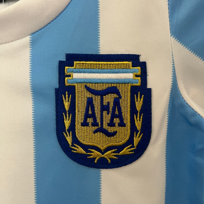 Argentina Retro Kit Niños Local 1986