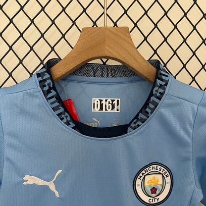 Manchester City Kit Niños Local 2024/25