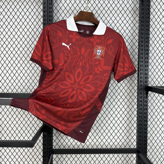 Portugal Entrenamiento Rojo 2025 Versión Fan