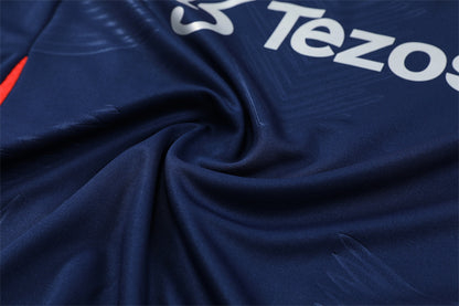 Buzo Completo Manchester United Azul Rojo