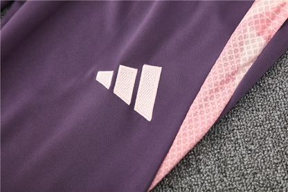 Buzo Completo con Cierre Arsenal Morado Rosado