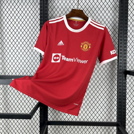 Manchester United Local Retro 2021/22 Versión Fan