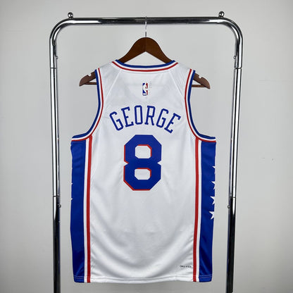 Philadelphia 76ers 2023 Camiseta Blanca NBA