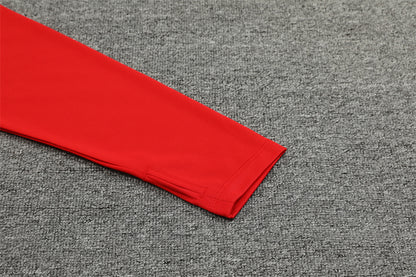 Buzo Completo AC Milán Diseño Rojo