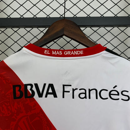 River Plate Local Retro Manga Larga 2013/14 Versión Fan