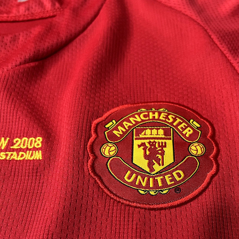 Manchester United Retro Kit Niños Local 2007/08