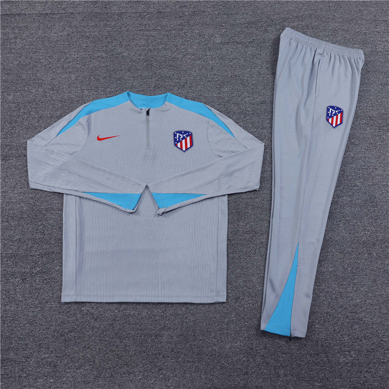 Buzo Completo Atlético de Madrid Gris Claro