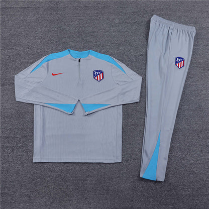 Buzo Completo Atlético de Madrid Gris Claro