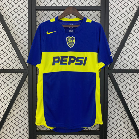 Boca Juniors Local Retro 2004/05 Versión Fan