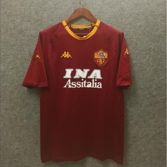 AS Roma Local Retro 2001/02 Versión Fan