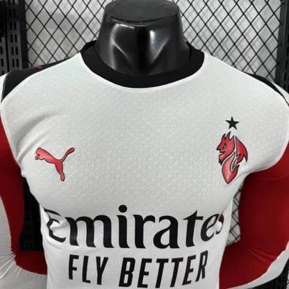 AC Milan Visita Manga Larga 2025/26 Versión Jugador