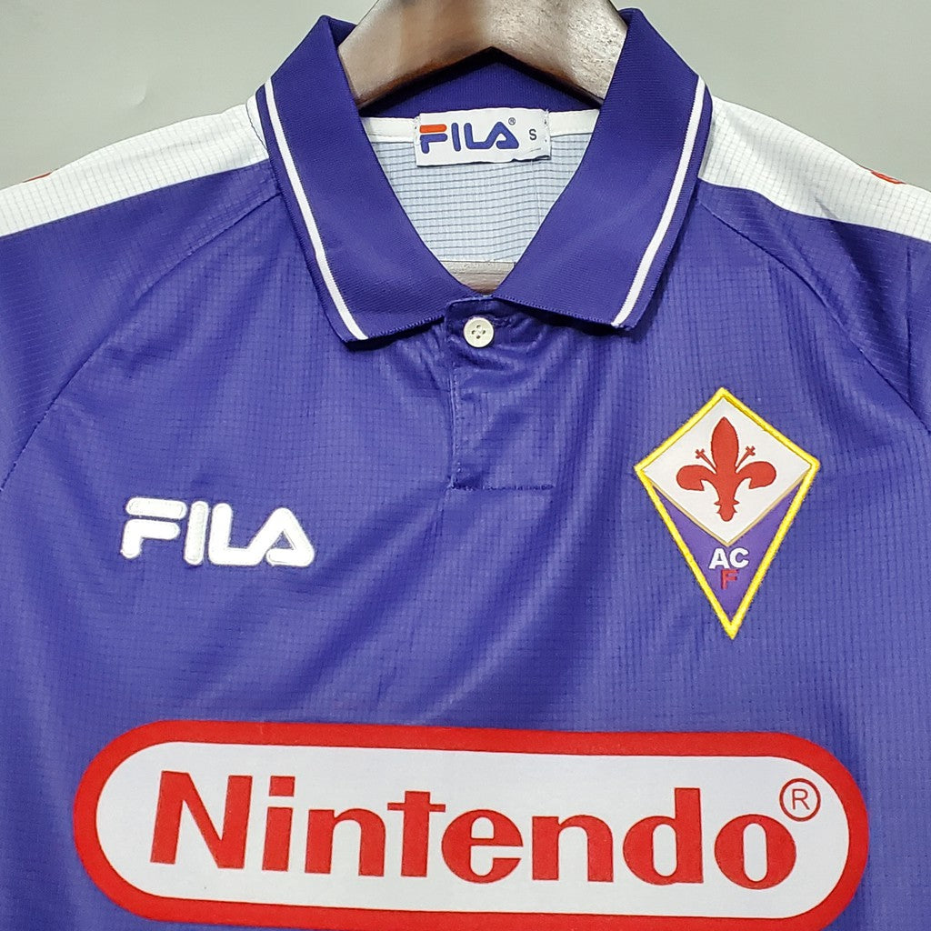 Fiorentina Local Retro 1998/99 Versión Fan