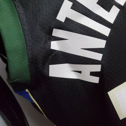 Milwaukee Bucks Camiseta Negra NBA