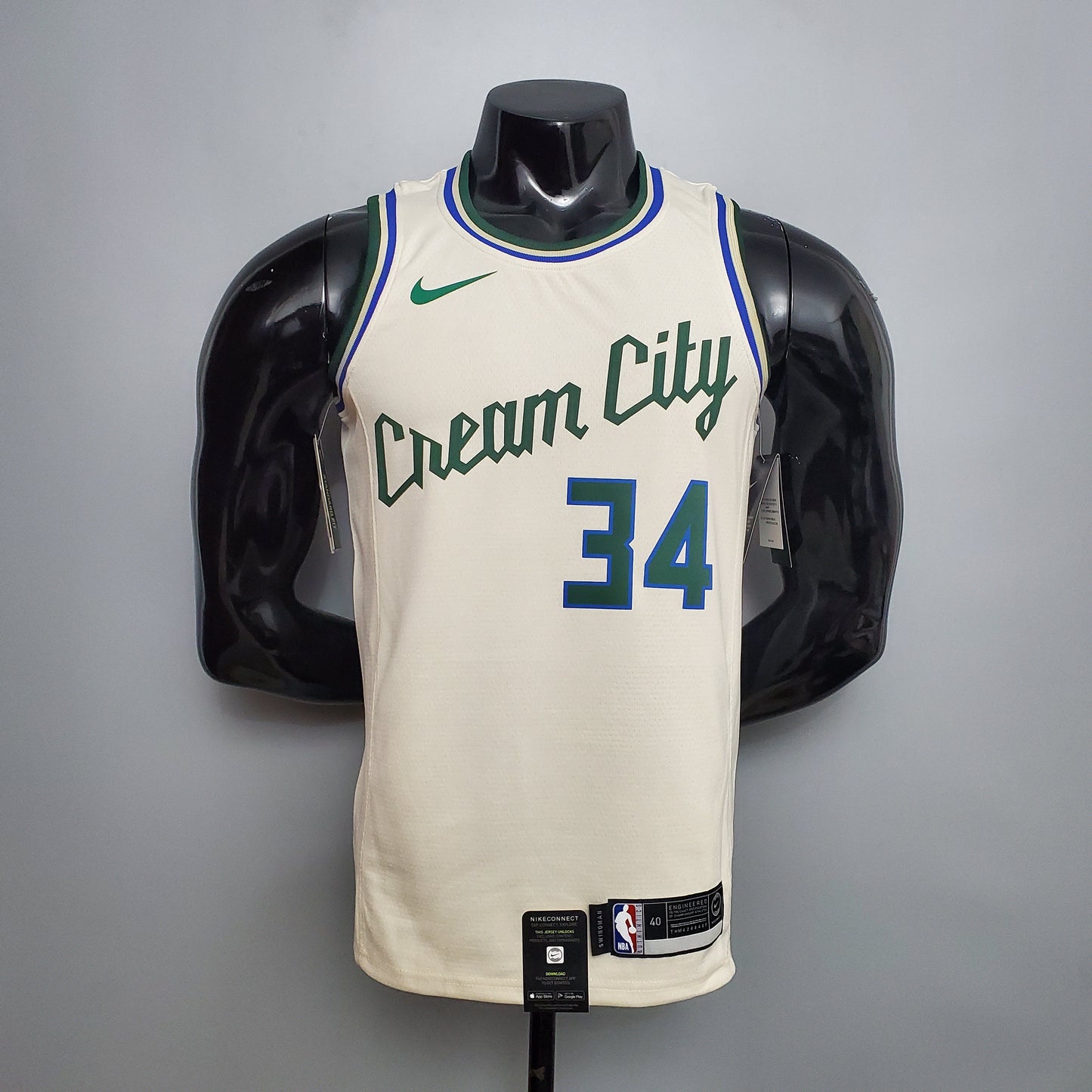 Milwaukee Bucks Beige "Cream City Edition" NBA