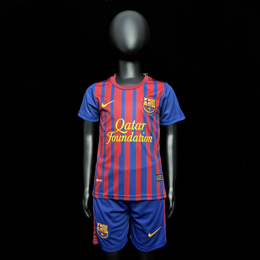 Barcelona Retro Kit Niños Local 2011/12