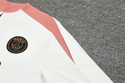 Buzo Completo PSG Blanco Rosado Edición Jordan