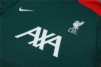 Liverpool Entrenamiento Kit Adulto Verde Rojo