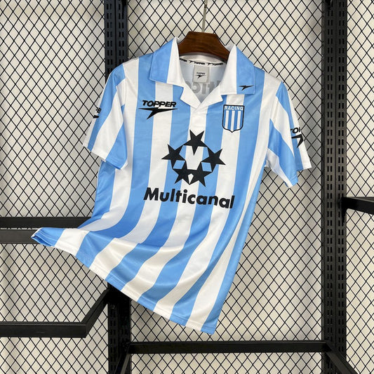 Racing Club Avellaneda Local Retro 1997/98 Versión Fan