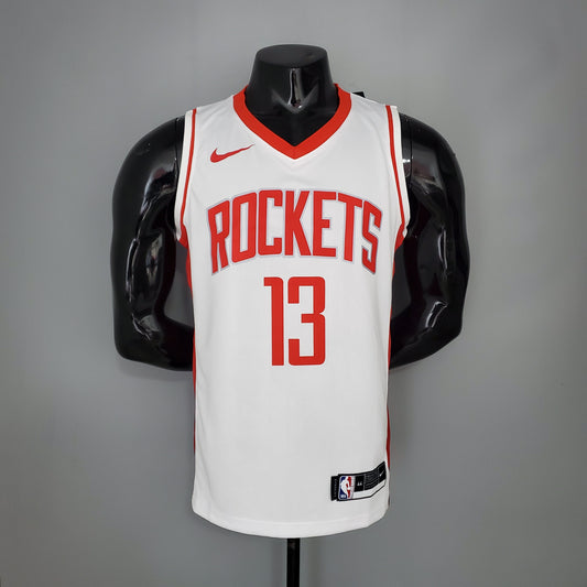 Talla 2XL - Houston Rockets Camiseta Clásica Blanca