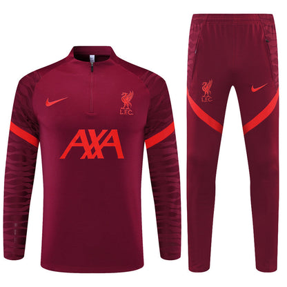 Buzo Completo Liverpool Diseño Rojo 2021/22