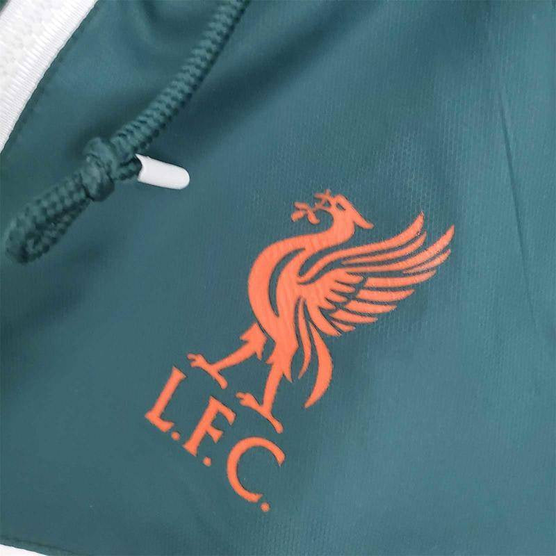 Liverpool Cortavientos Blanca y Verde